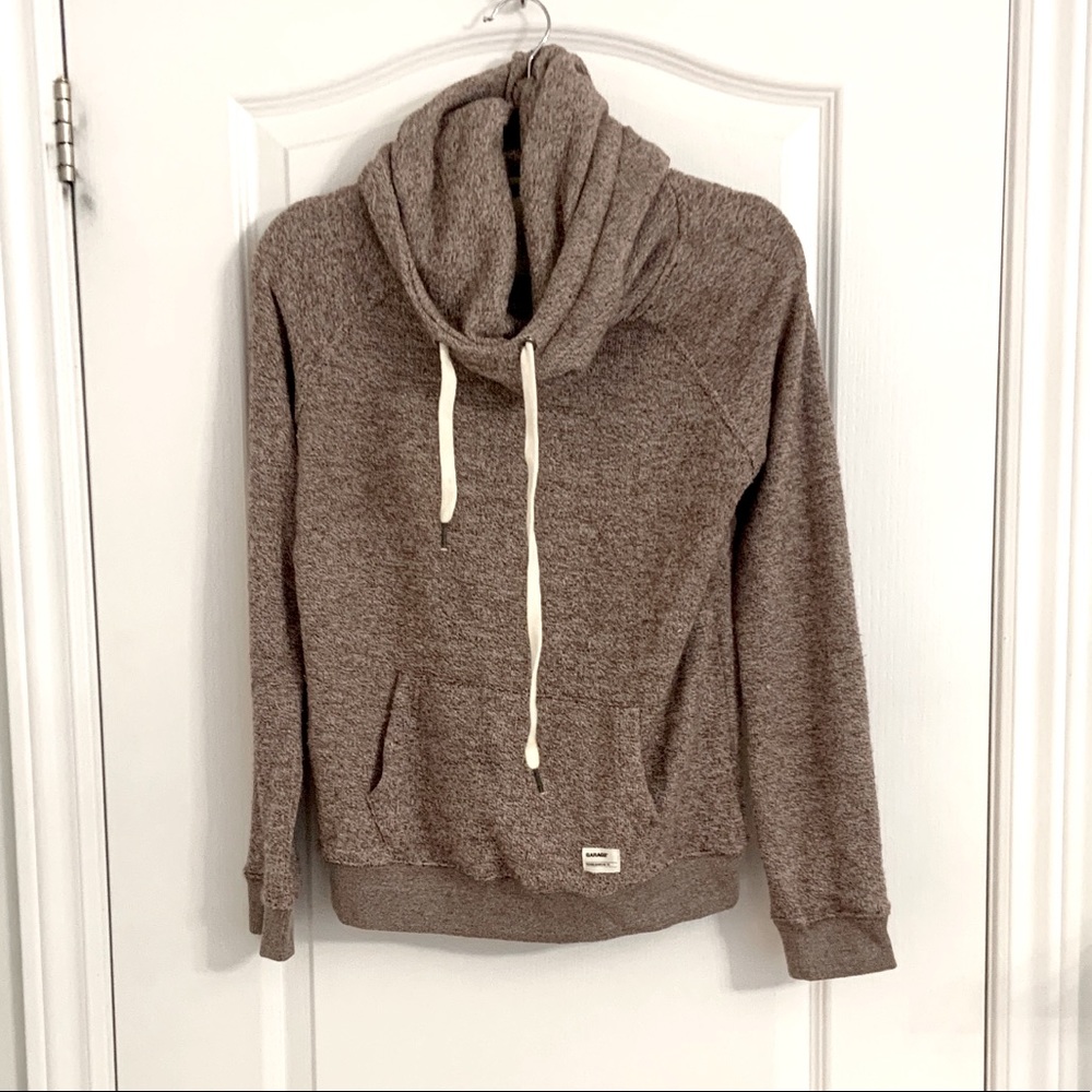 Garage cowl neck Sweatshirt